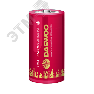 Элемент питания LR14 DAEWOO Energy Alkaline блистер, 2 шт. 5029996 JazzWay - 2