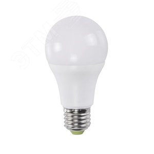 Лампа светодиодная диммируемая LED 12Вт E27 теплый белый матовая груша