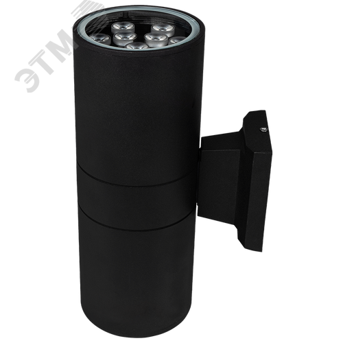 Светильник светодиодный ДБУ- 2х9Вт 3000К 1620 Лм черный - фото 2