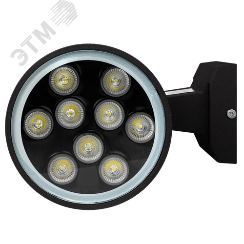 Светильник светодиодный ДБУ- 2х9Вт 3000К 1620 Лм черный - фото 4