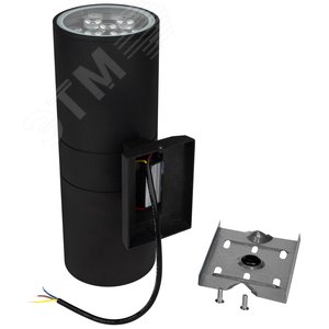 Светильник светодиодный ДБУ-2х9Вт архитектурный IP65 6500К 1620 Лм черный - фото 5