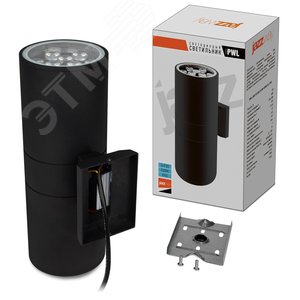 Светильник светодиодный ДБУ-2х9Вт архитектурный IP65 6500К 1620 Лм черный - фото 7