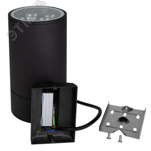 Светильник светодиодный ДБУ-9Вт архитектурный IP65 3000К 810 Лм черный - фото 6