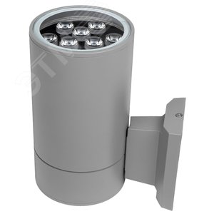 Изображение товара Светильник светодиодный ДБУ-9Вт архитектурный IP656500К 810Лм серый (шт)