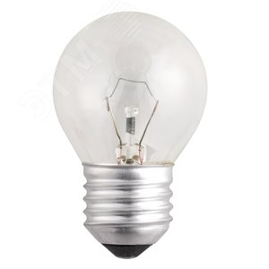 Лампа накаливания P45 240V 60W E27 clear 3320287 JazzWay