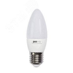Лампа светодиодная LED 9Вт Е27 5000K матовая свеча