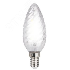 Лампа светодиодная LED 5Вт СТ37 E14 теплый прозрачная 5002142 JazzWay - 2