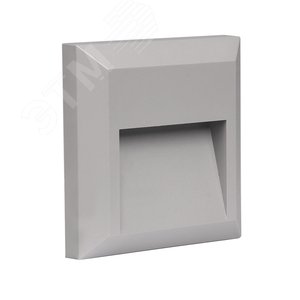 Светильник светодиодный ДВО-2w 4000K 70Лм IP65 для фасадов серый - фото 3