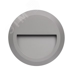 Светильник светодиодный ДВО-2w 4000K 70Лм IP65 для фасадов, серый - фото 1