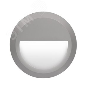 Светильник светодиодный ДВО-2w 4000K 70Лм IP65 для фасадов, серый - фото 2