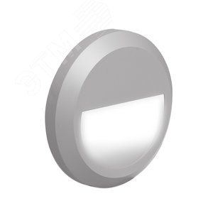 Светильник светодиодный ДВО-2w 4000K 70Лм IP65 для фасадов, серый - фото 4