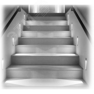 Светильник светодиодный ДВО-2w 4000K 70Лм IP65 для фасадов, серый - фото 5