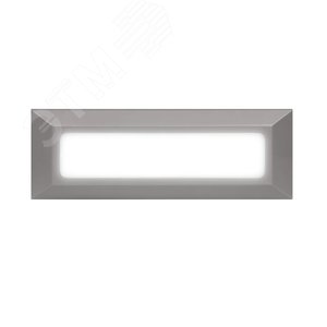 Светильник светодиодный ДВО-5w 4000K 340Лм IP65 для фасадов серый - фото 1