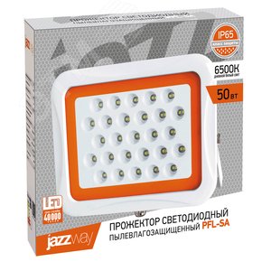 Прожектор светодиодный ДО-50w 6500K 4500 Лм 60 градусов IP65 - фото 2