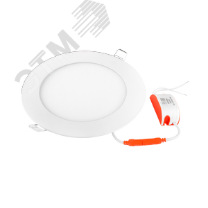 Светильник светодиодный ДВО-3w 6500K 200 Лм IP40 WH d80мм встраиваемый круг - фото 2