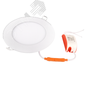 Светильник светодиодный ДВО-12w 4000K 800 Лм IP40 WH d170мм встраиваемый круг - фото 2