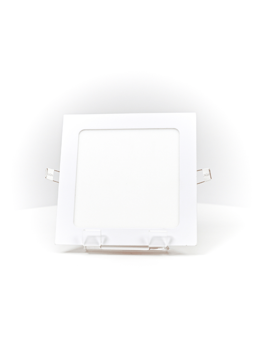 Светильник светодиодный ДВО-18w 6500K 1200 Лм IP40 WH 220мм встраиваемый квадрат - фото 3