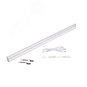 Светильник светодиодный ДПО-8Вт T5i 720Лм IP40 3000K 600мм пластиковый - фото 4