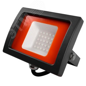 Светильник ДО-20w, синий цвет свечения IP65 - фото 2