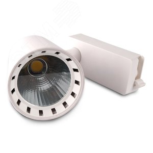 Светильник светодиодный трековый на шинопровод ДПО- 15w 4000K 24 град. WH (белый) IP40 - фото 4