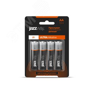 Элемент питания LR 6 (AA) алкалиновая Ultra PLUS BL-4 - фото 1