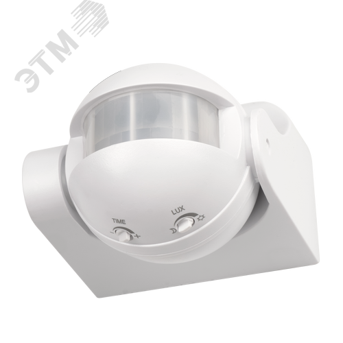 Датчик движения PMS-IR 009 1200 Вт 180 градусов 12м IP44 WH - фото 7