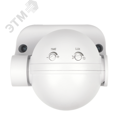 Датчик движения PMS-IR 009 1200 Вт 180 градусов 12м IP44 WH - фото 4