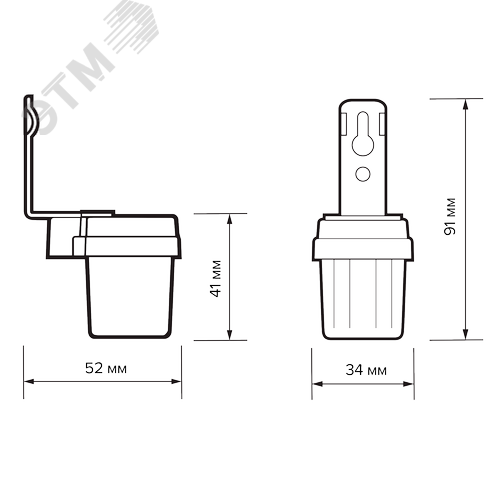 Фотореле PMS PR 600 1200Вт IP44 WH - фото 6
