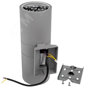 Светильник светодиодный ДБУ-2х12Вт архитектурный IP65 6500К 2160Лм серый - фото 5