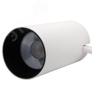 Светильник светодиодный трековый на шинопровод ДПО-25 Вт 4000 K 2200 Лм 24 град. (белый) IP40 - фото 5