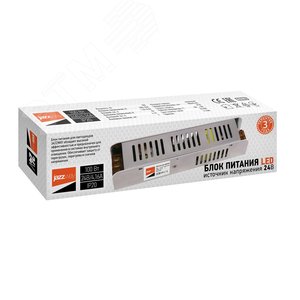 Драйвер для светодиодный ленты BSPS 24V  4,16A=100W  IP20 Jazzway 5015555 JazzWay - 2