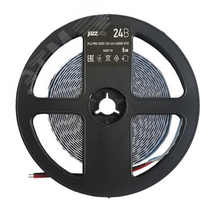 Лента светодиодная PLS PRO 2835/ 60-24V 6000K IP20 -5m - фото 2