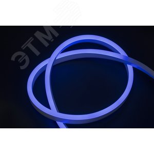 Гибкий неон 6Вт/м 220В синий IP65 120 LED/м - фото 3