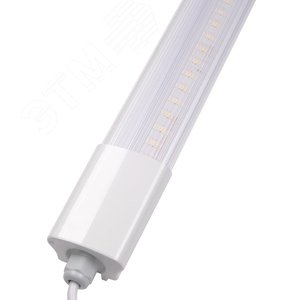 Светильник светодиодный влагозащищенный ДСП-40Вт 4000К 3800Лм прозрачн. рассеиватель IP65 - фото 2