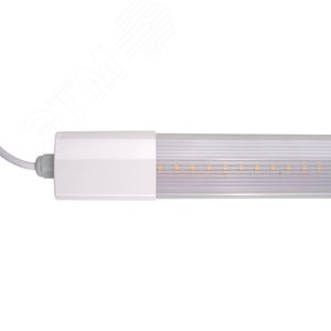 Светильник светодиодный влагозащищенный ДСП-40Вт 4000К 3800Лм прозрачн. рассеиватель IP65 - фото 5