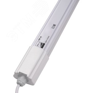 Светильник светодиодный влагозащищенный ДСП-40Вт 6500К 3600Лм прозрачн. рассеиватель IP65 - фото 4