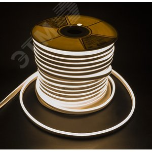 Лента светодиодная ''ГИБКИЙ НЕОН'' PFN-01 2835/120 220V 6w/m 8х16mm 3000K IP65 1 м теплая - фото 2