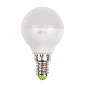 Лампа светодиодная LED 9w E14 4000K шар Jazzway