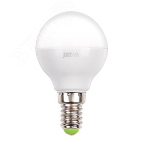 Лампа светодиодная LED 11Вт 230Вт E14 теплый матовый  шар 5019249 JazzWay - 2
