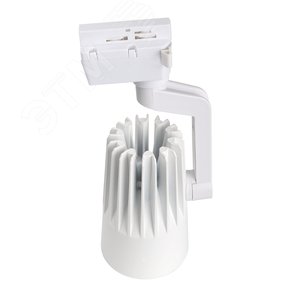 Светильник светодиодный трековый на шинопровод ДПО- 40Вт 4000K 24 град. 3600Лм WH (белый) IP40 - фото 8