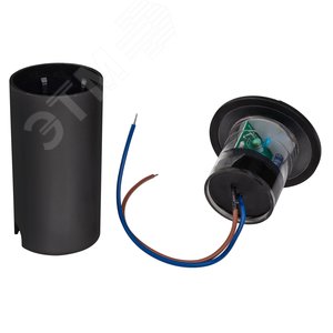 Светильник светодиодный грунтовый встраиваемый ДВУ- 2w 4000K IP65 черный PGR R60/2 - фото 3