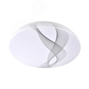 Светильник светодиодный ДБО-12w 6500К 920Лм IP20 матовый ''Волна'' - фото 1