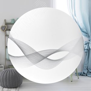 Светильник светодиодный ДБО-12w 6500К 920Лм IP20 матовый ''Волна'' - фото 2