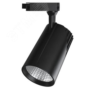 Светильник светодиодный трековый на шинопровод ДПО-32w 4000K 24 град. BL (чёрный) IP40 PTR 1732 - фото 1