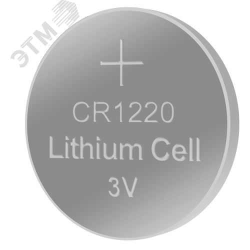 Элемент питания литиевый CR1220-B6 - фото 2