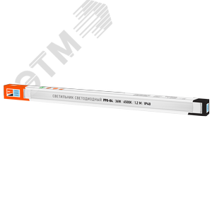 Светильник светодиодный ДПО-36 6500К 2880Лм IP20 опаловый рассеиватель (аналог 2х36) - фото 5