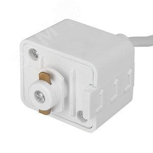 Светильник светодиодный трековый на шинопровод ДПО-10Вт 4000К 600 Лм 30 град WH (белый) на подвесе (1м) IP40 - фото 3