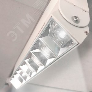 Светильник светодиодный трековый на шинопровод ДПО-20Вт 4000К 1540 Лм 30 град WH (белый) 280мм IP40 - фото 7