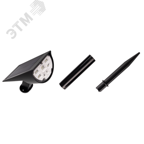 Светильник ландшафтный SLR-S07 с солнечной батареей устанавливается в грунт - фото 2