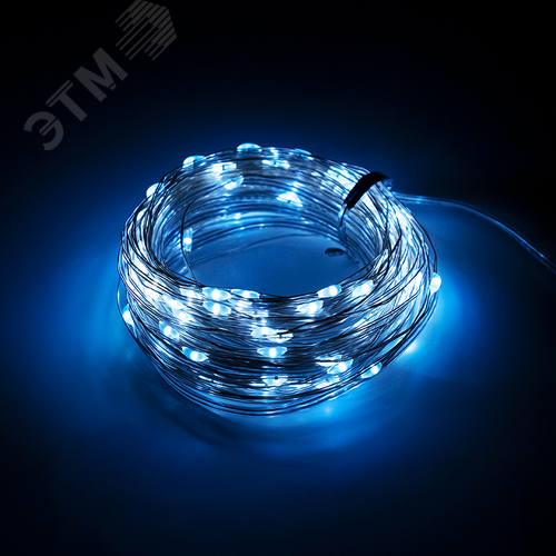Гирлянда светодиодная солнечная SLR-G03-200W нить, холодный белый 200 LED - фото 3